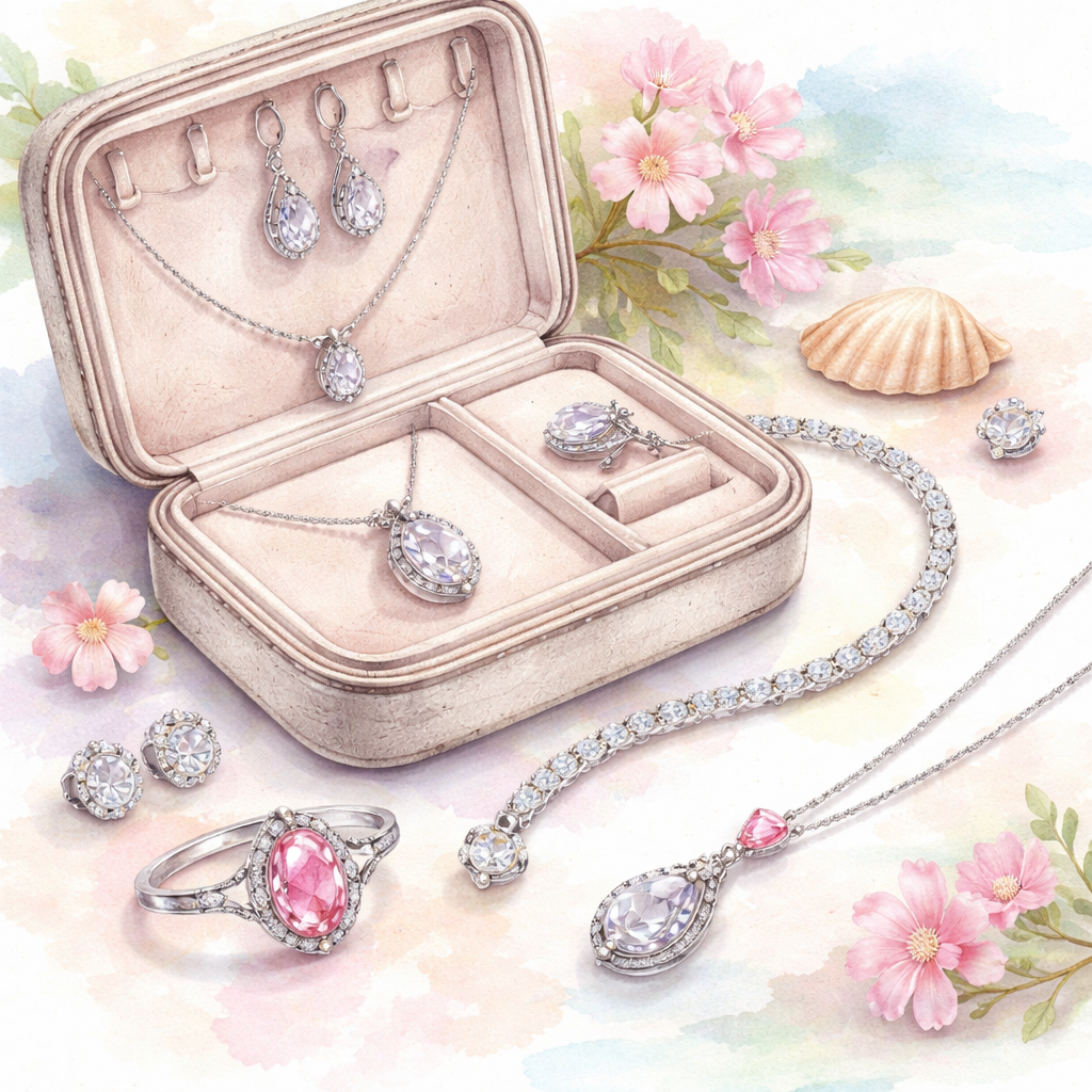 sustainable travel jewelry with lab‑grown diamonds and recycled metals