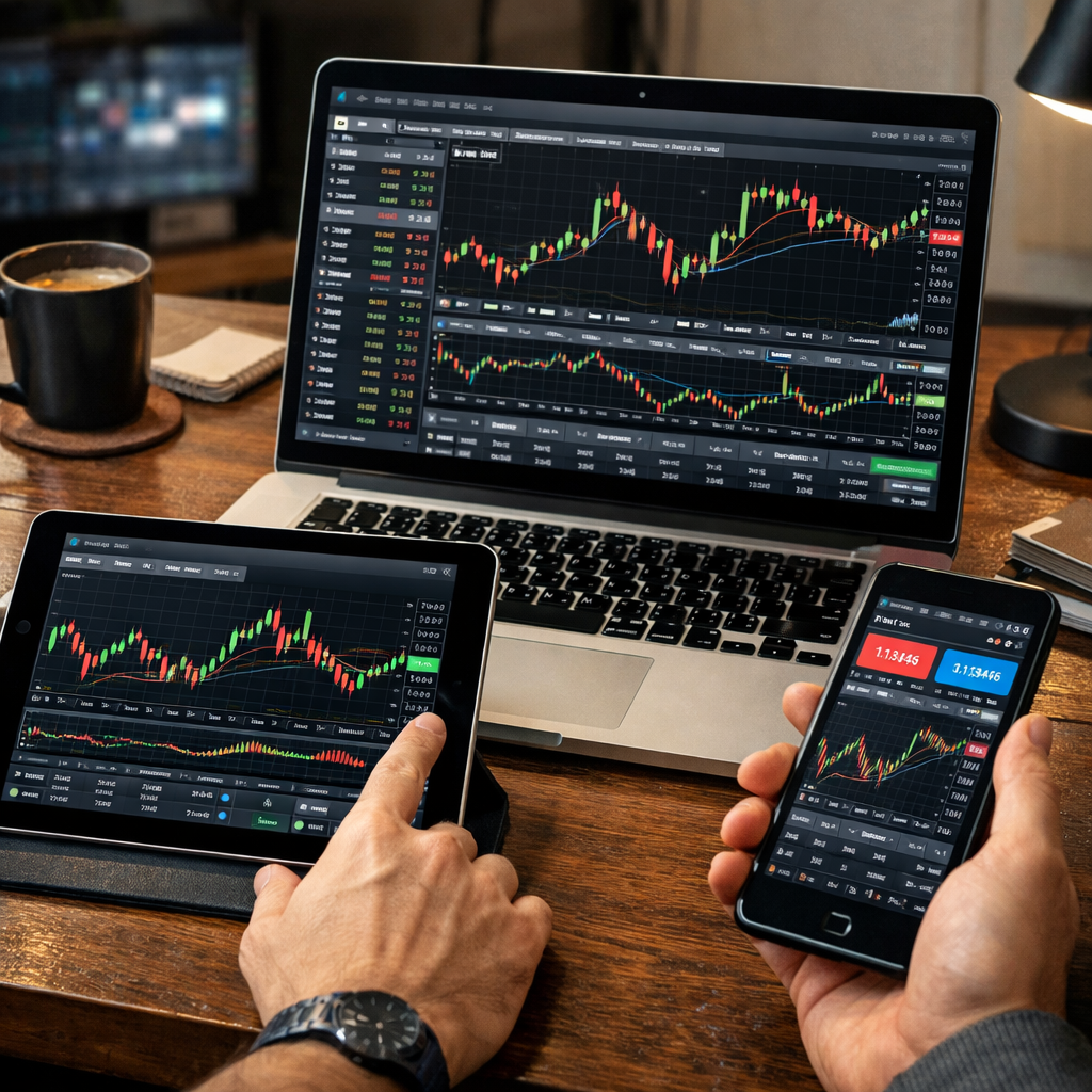 multi‑device forex platform usage