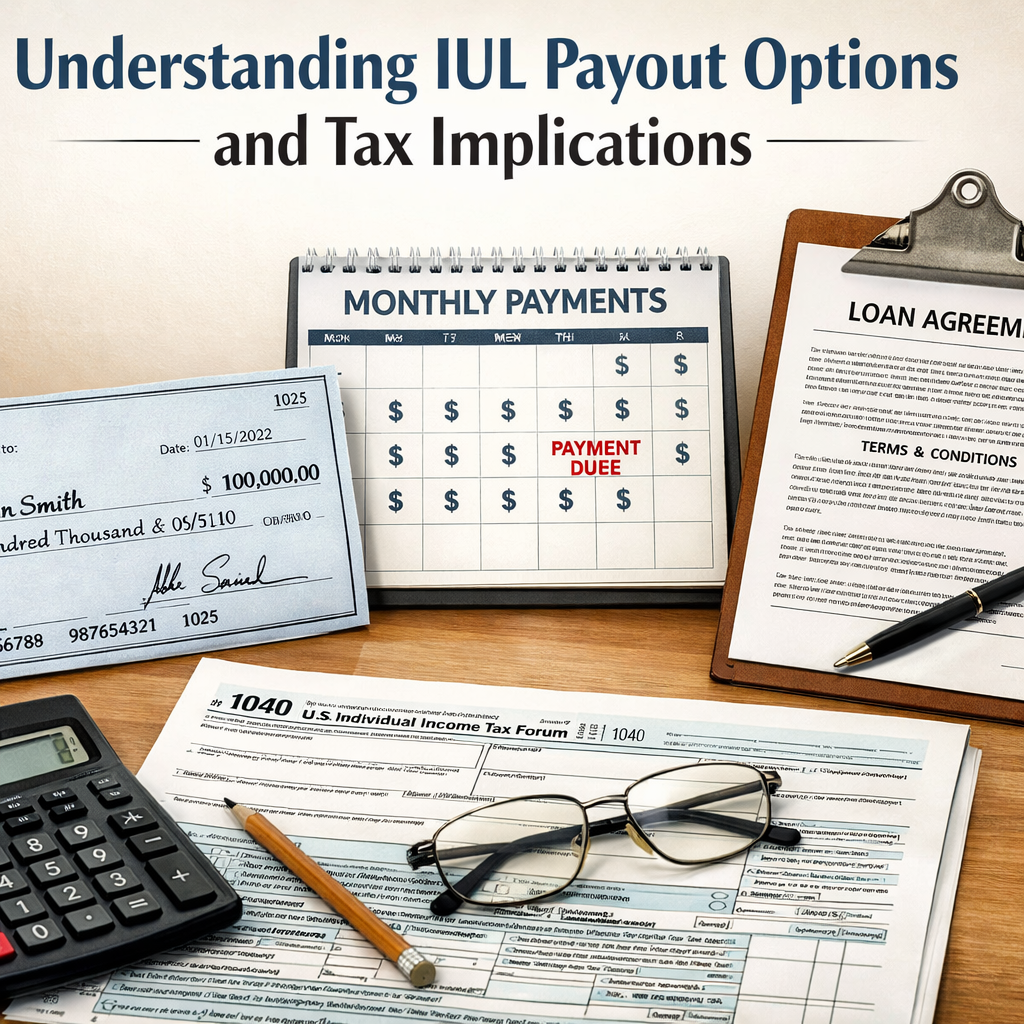 &ldquo;Understanding IUL payout options and tax implications.&rdquo;