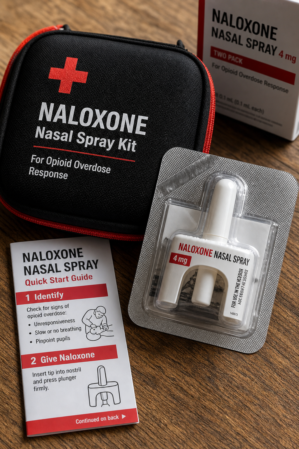 naloxone kit for overdose response
