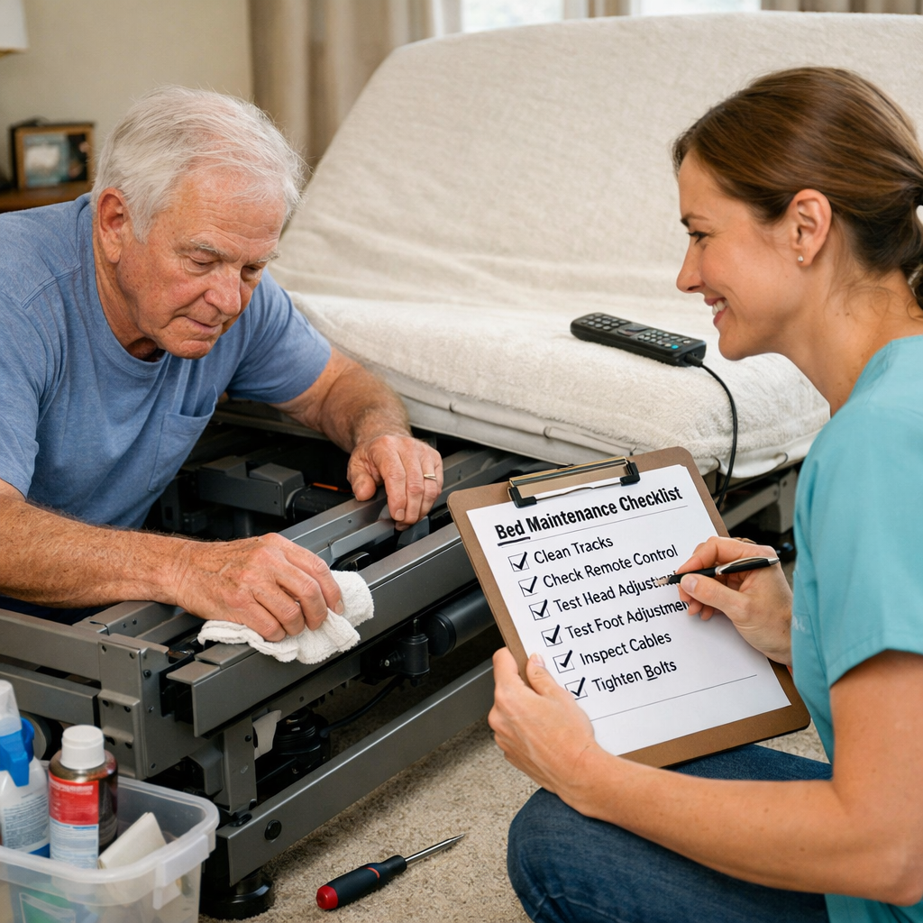 senior bed maintenance checklist