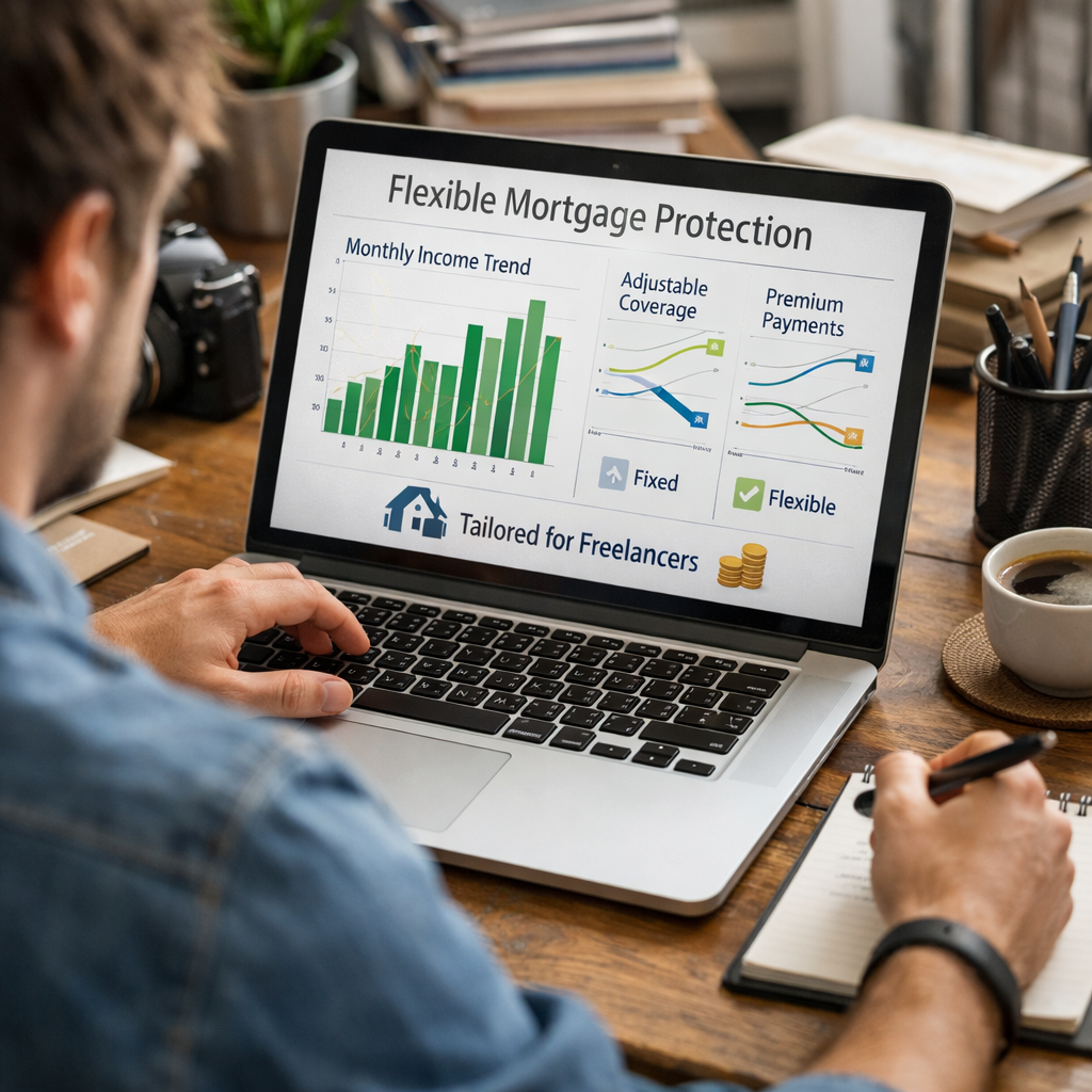flexible mortgage protection insurance for self‑employed freelancers
