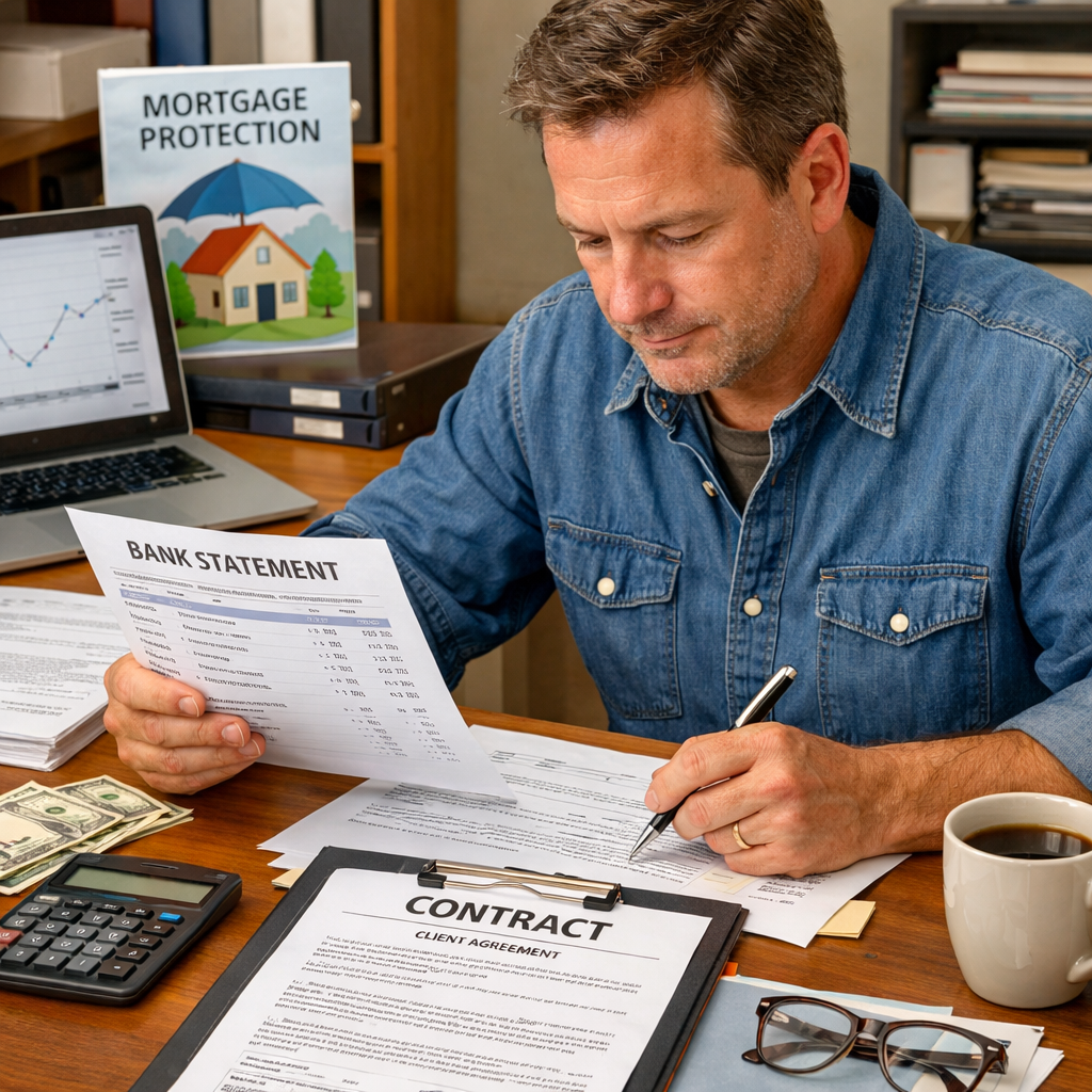 income verification for mortgage protection insurance