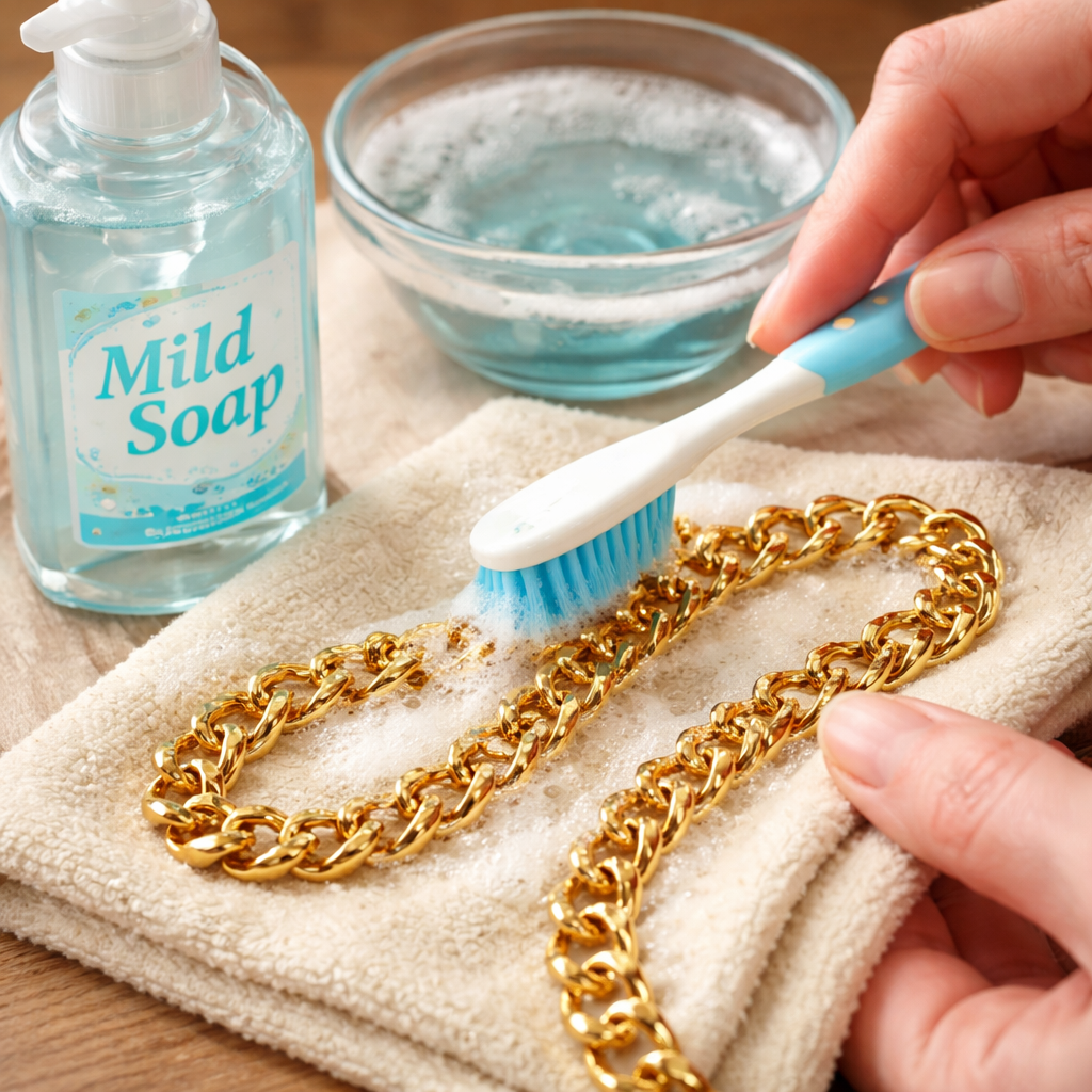 gold chain maintenance tips visual guide
