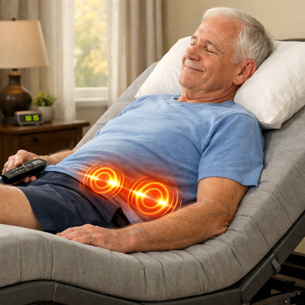 adjustable bed massage therapy for seniors