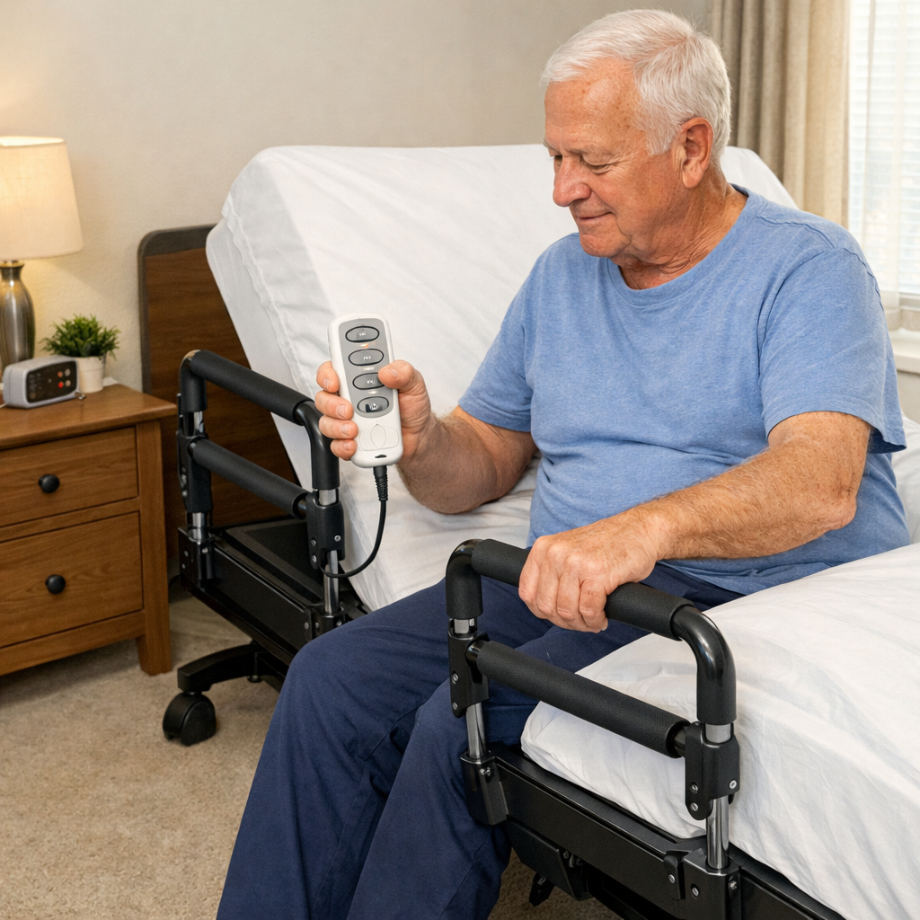 affordable adjustable bed for seniors australia, safety, simplicity
