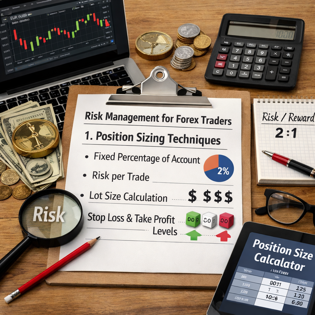 risk management techniques for forex traders 1. position sizing techniques