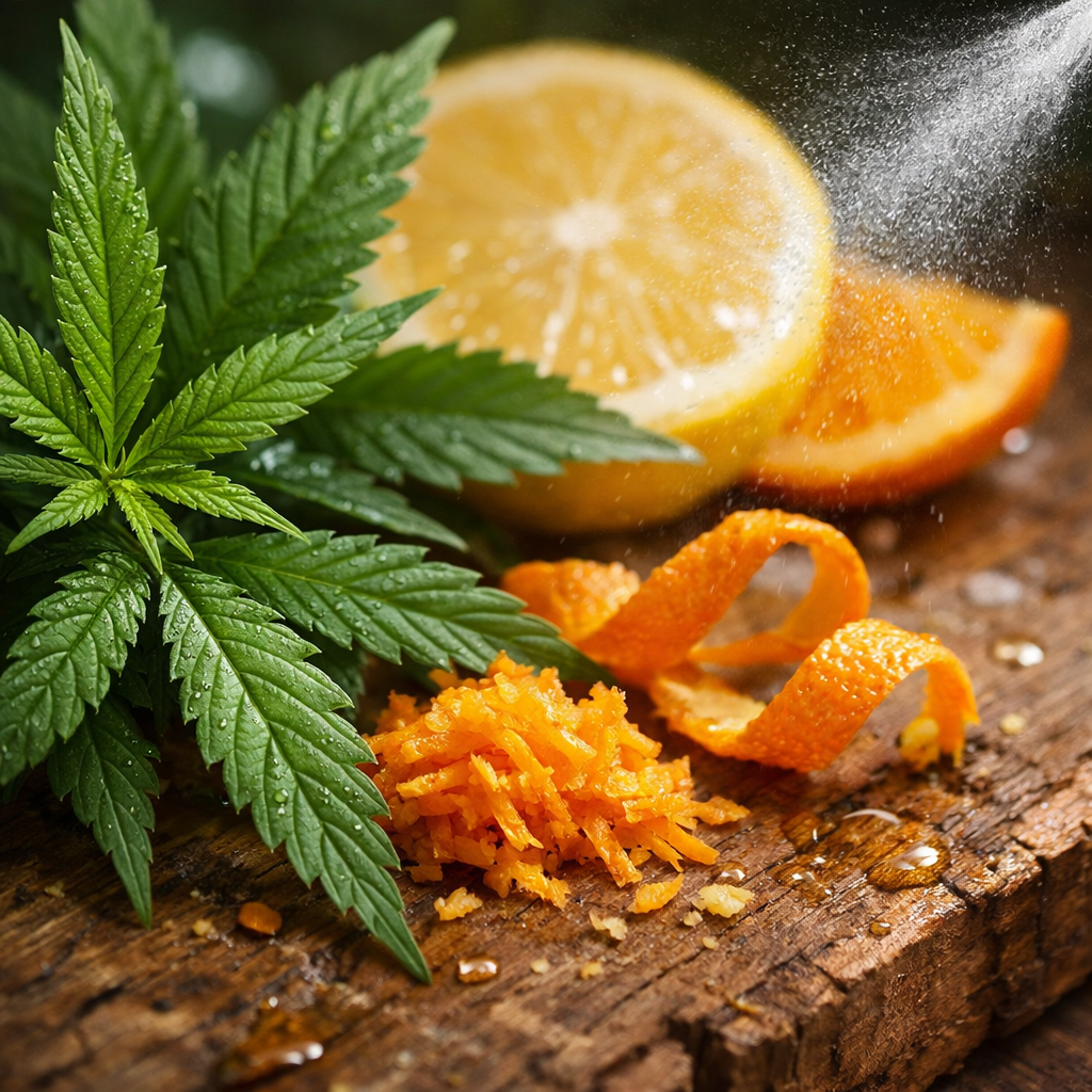 hemp citrus CBD spray ingredients