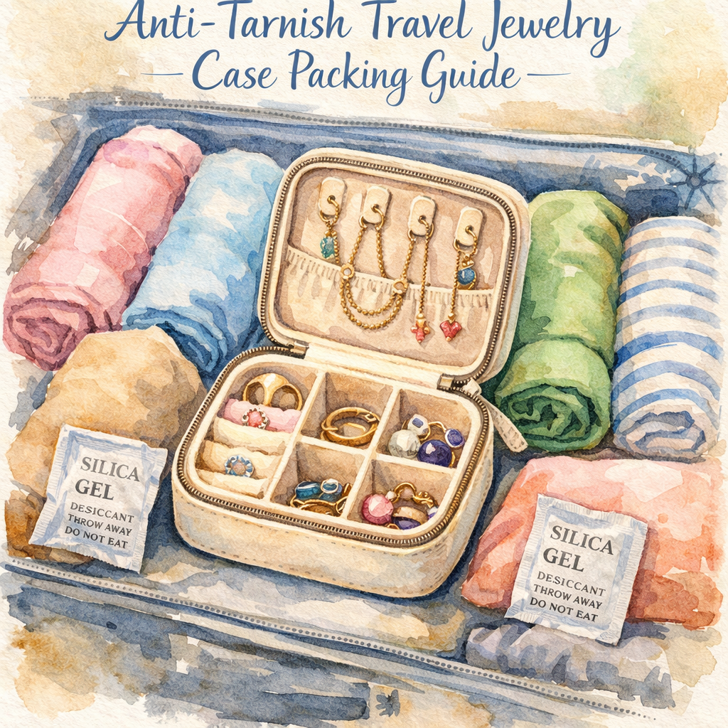 anti‑tarnish travel jewelry case packing guide