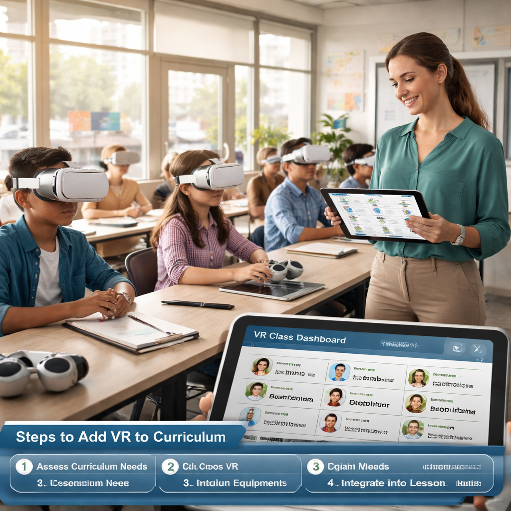 Steps to add VR to curriculum