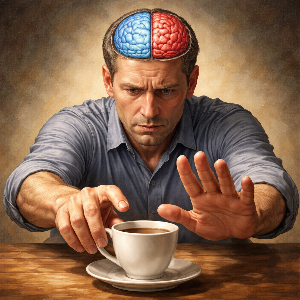 split brain thought experiment free will vs determinism