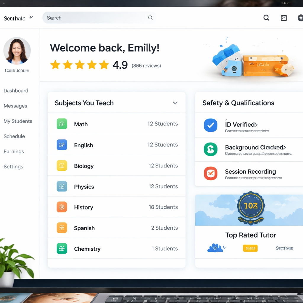 vetting online tutoring platform features