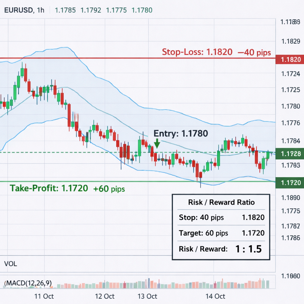 forex risk‑reward ratio dynamic calculation using ATR