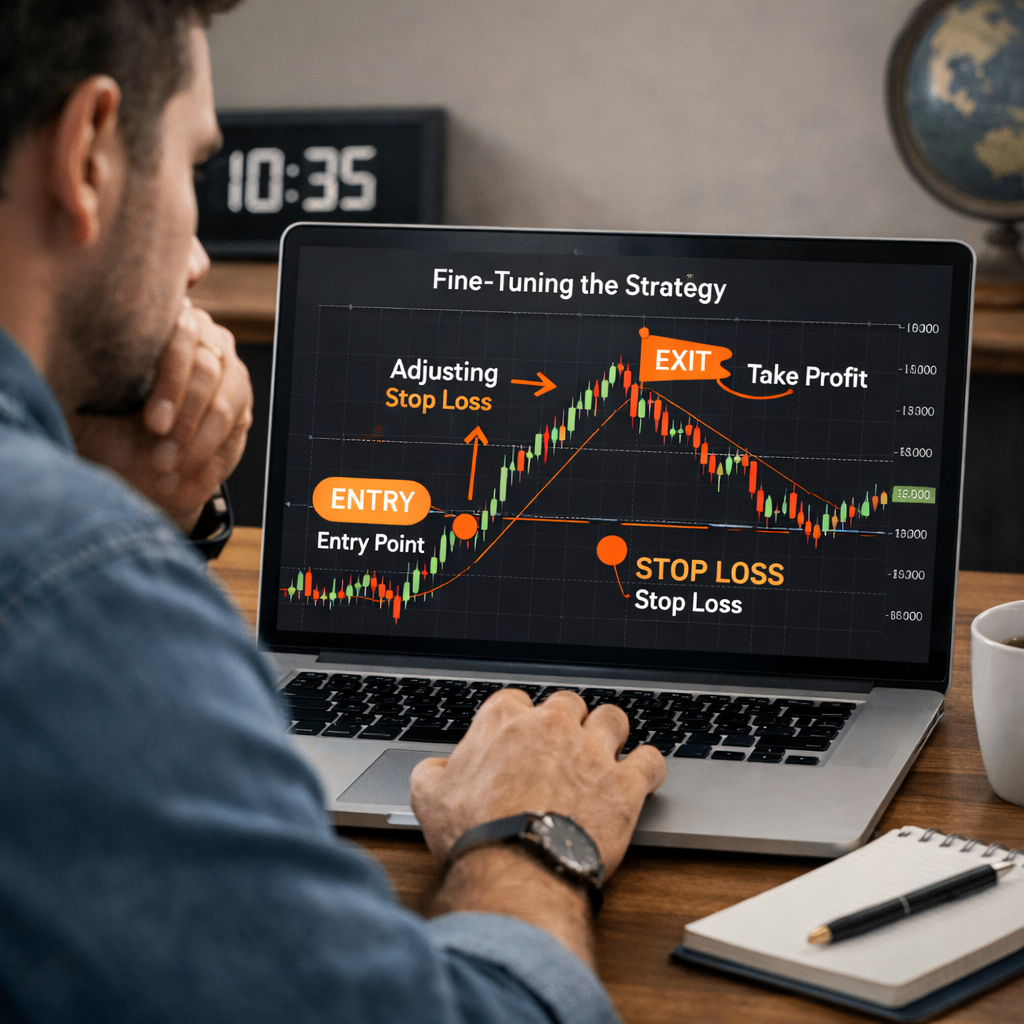 fine‑tuning forex demo strategy visualization