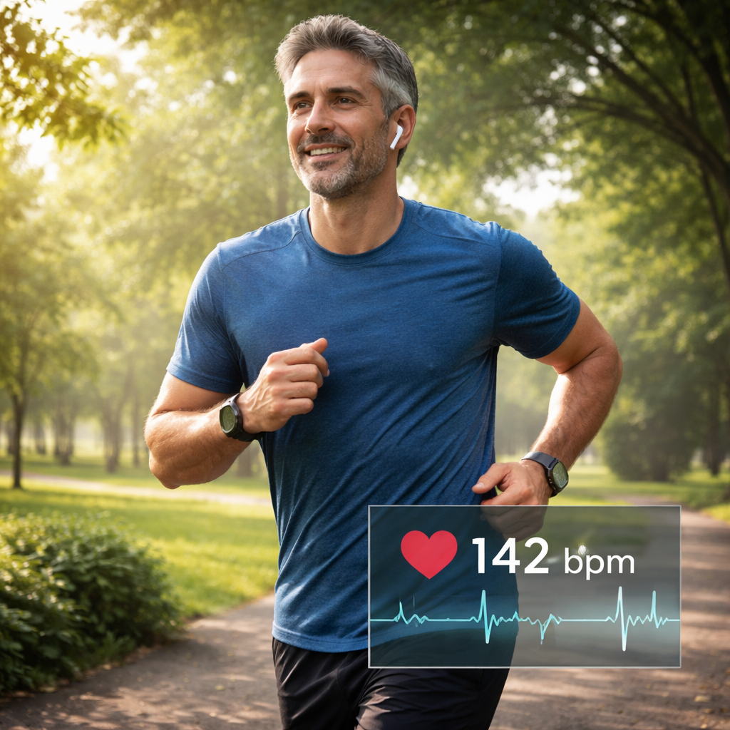 active lifestyle for men’s heart health over 45