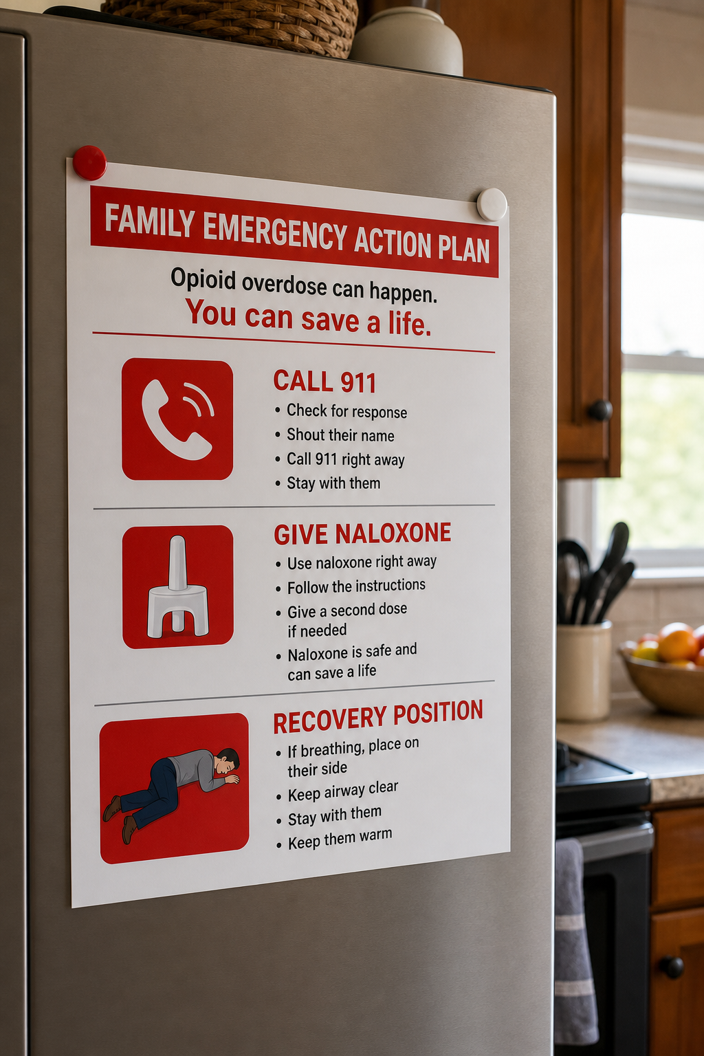 family opioid overdose action plan