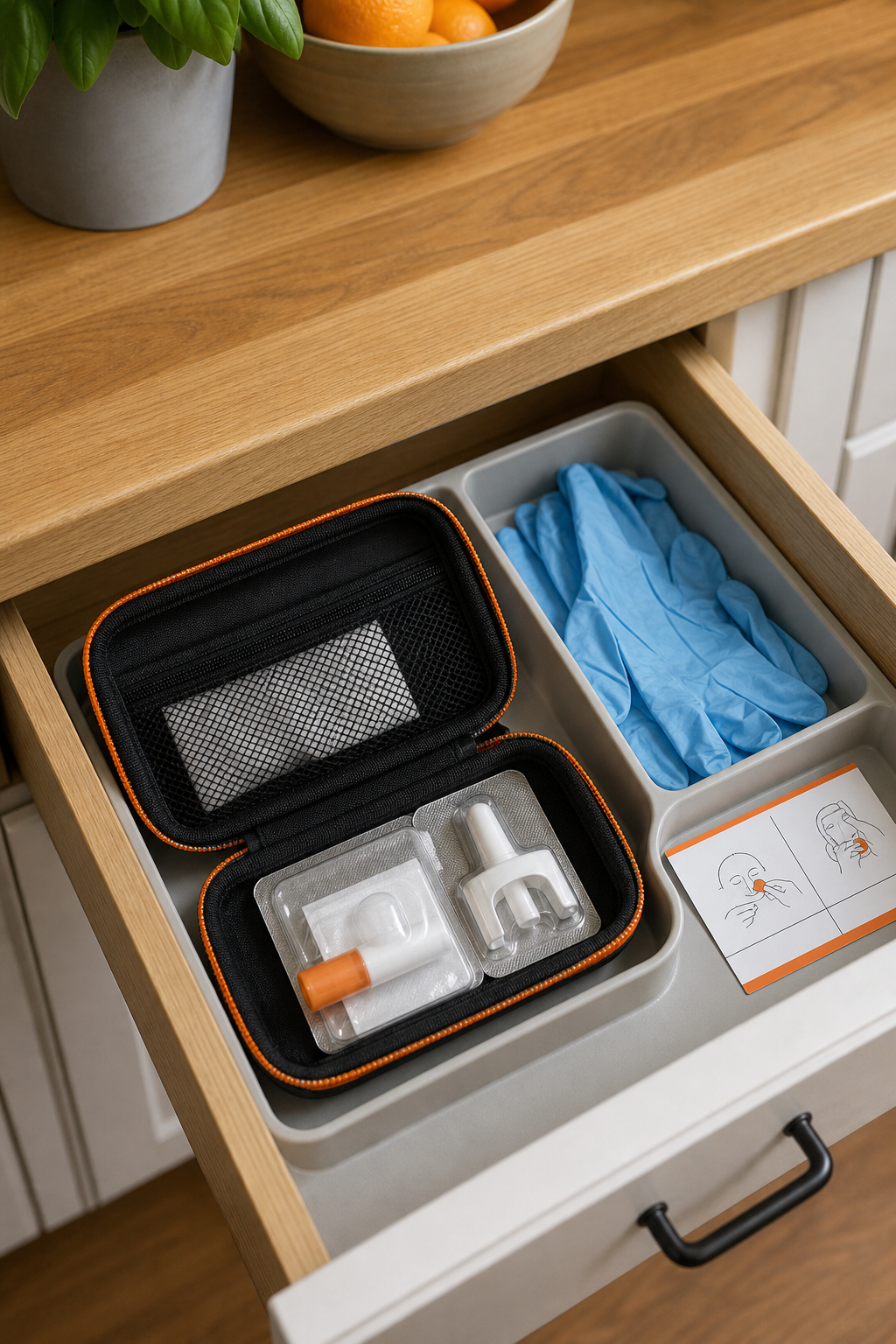 naloxone home dosing kit preparation
