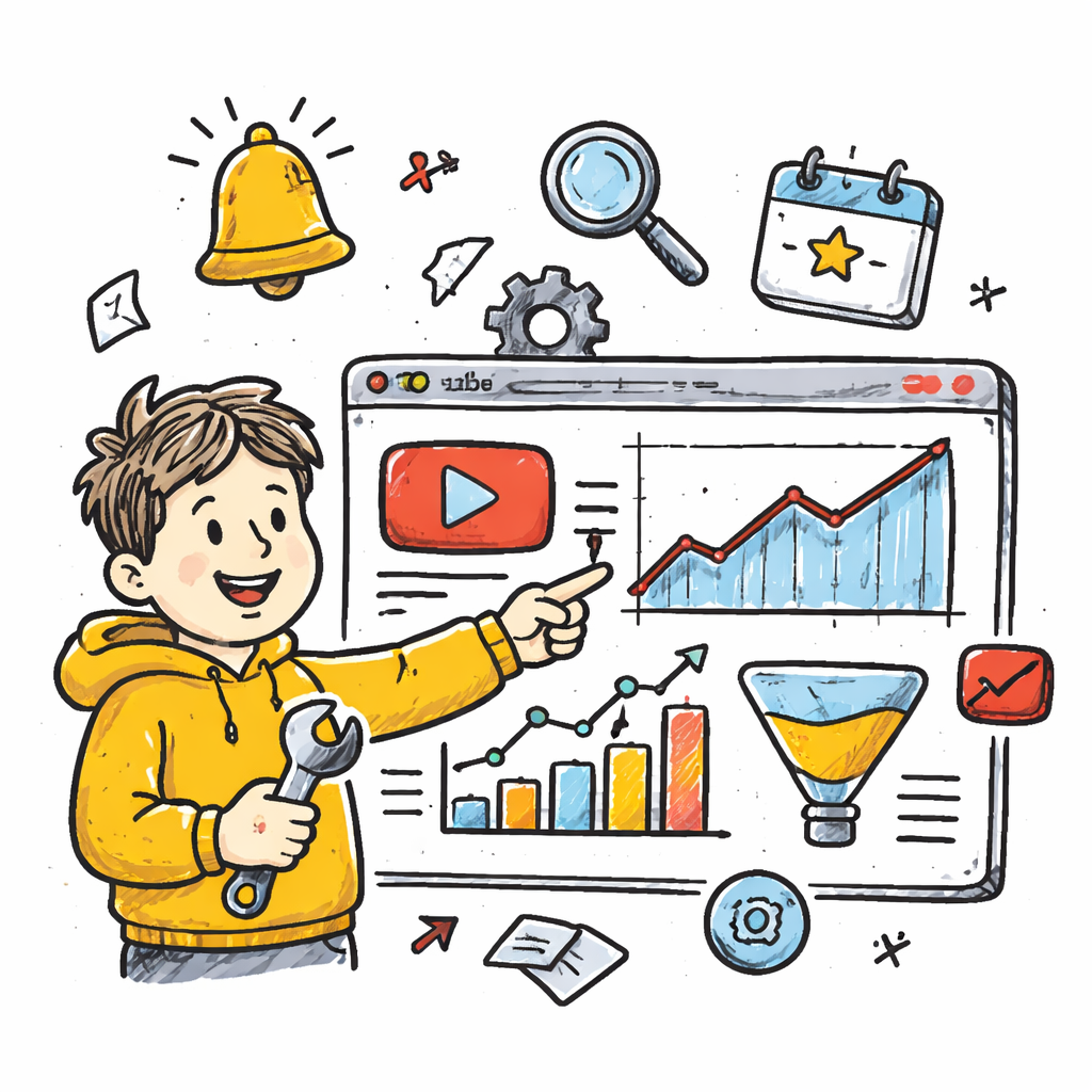 refining and scaling YouTube competitor tracking system.