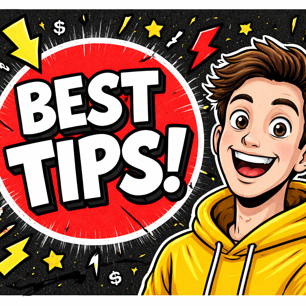 high‑contrast YouTube thumbnail example