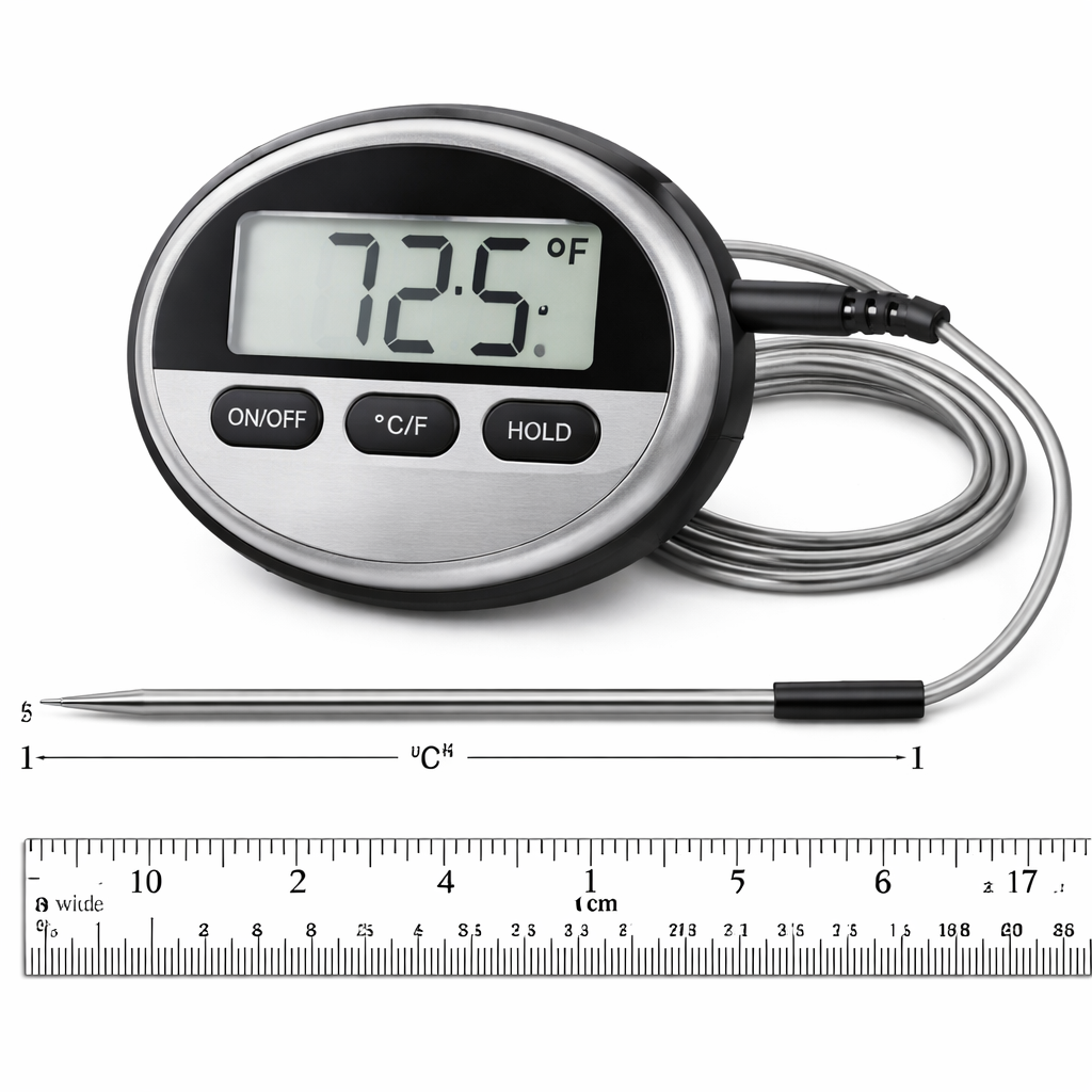 professional main image for Amazon listing showing product size reference.