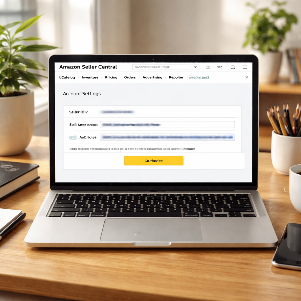 amazon seller account setup screenshot illustration