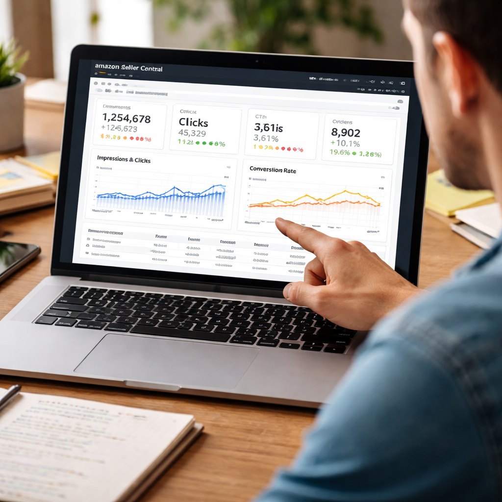 amazon seller central optimization audit dashboard