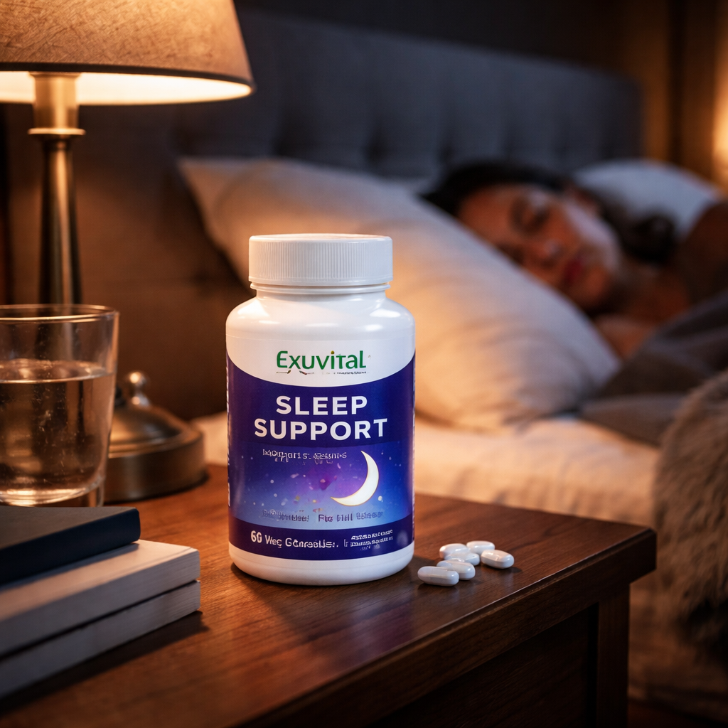 Exuvital Sleep Support supplement for restful sleep.