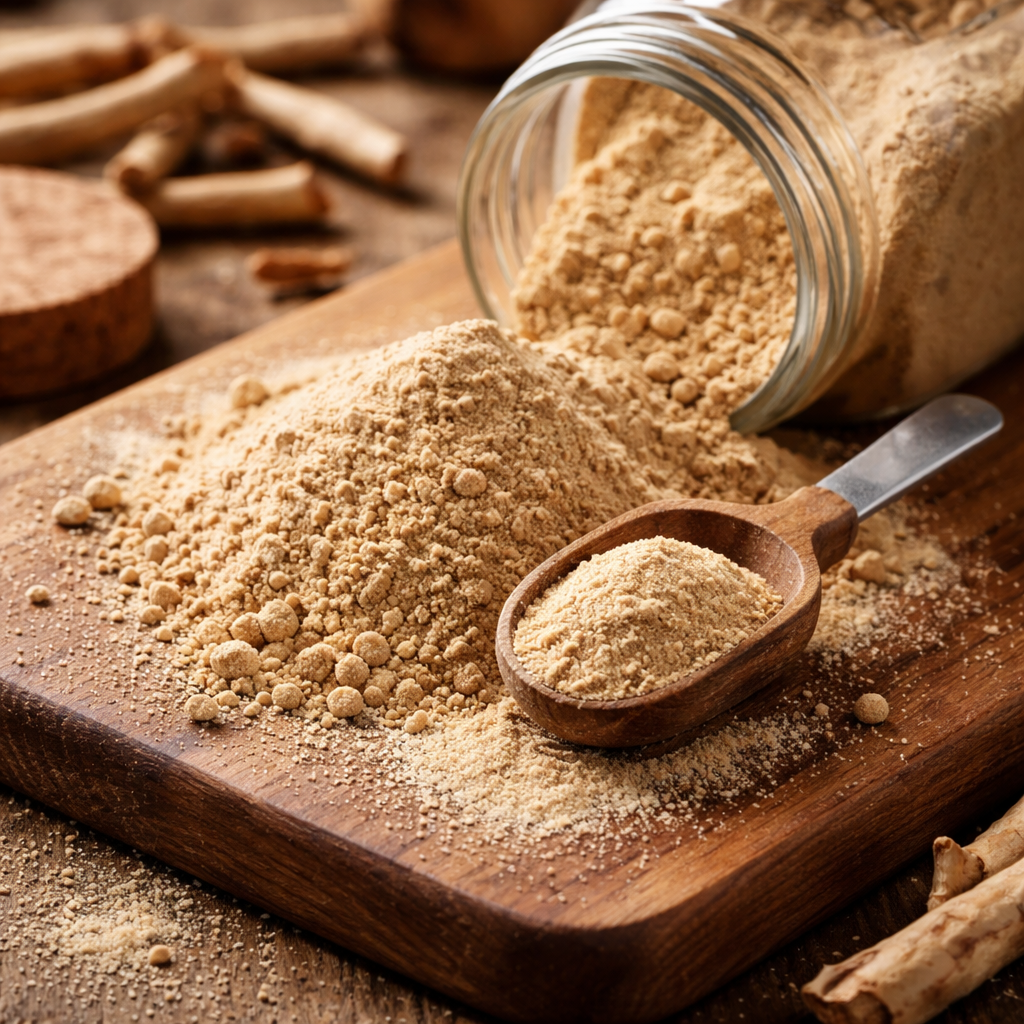 Ashwagandha root extract powder high‑quality supplement.