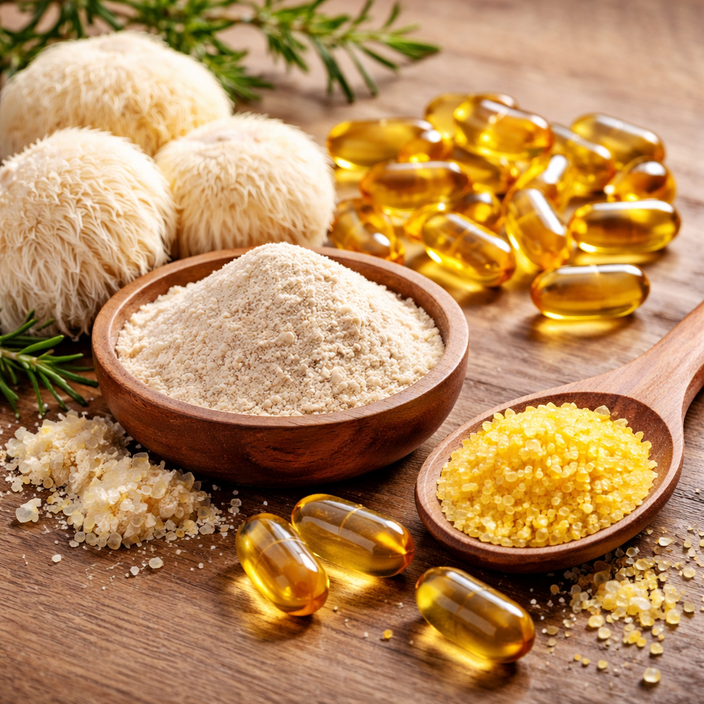 key ingredients for natural supplement for memory boost