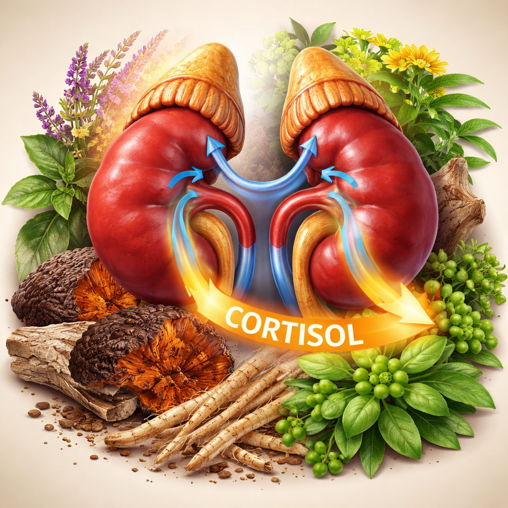 adrenal support mechanism visual.
