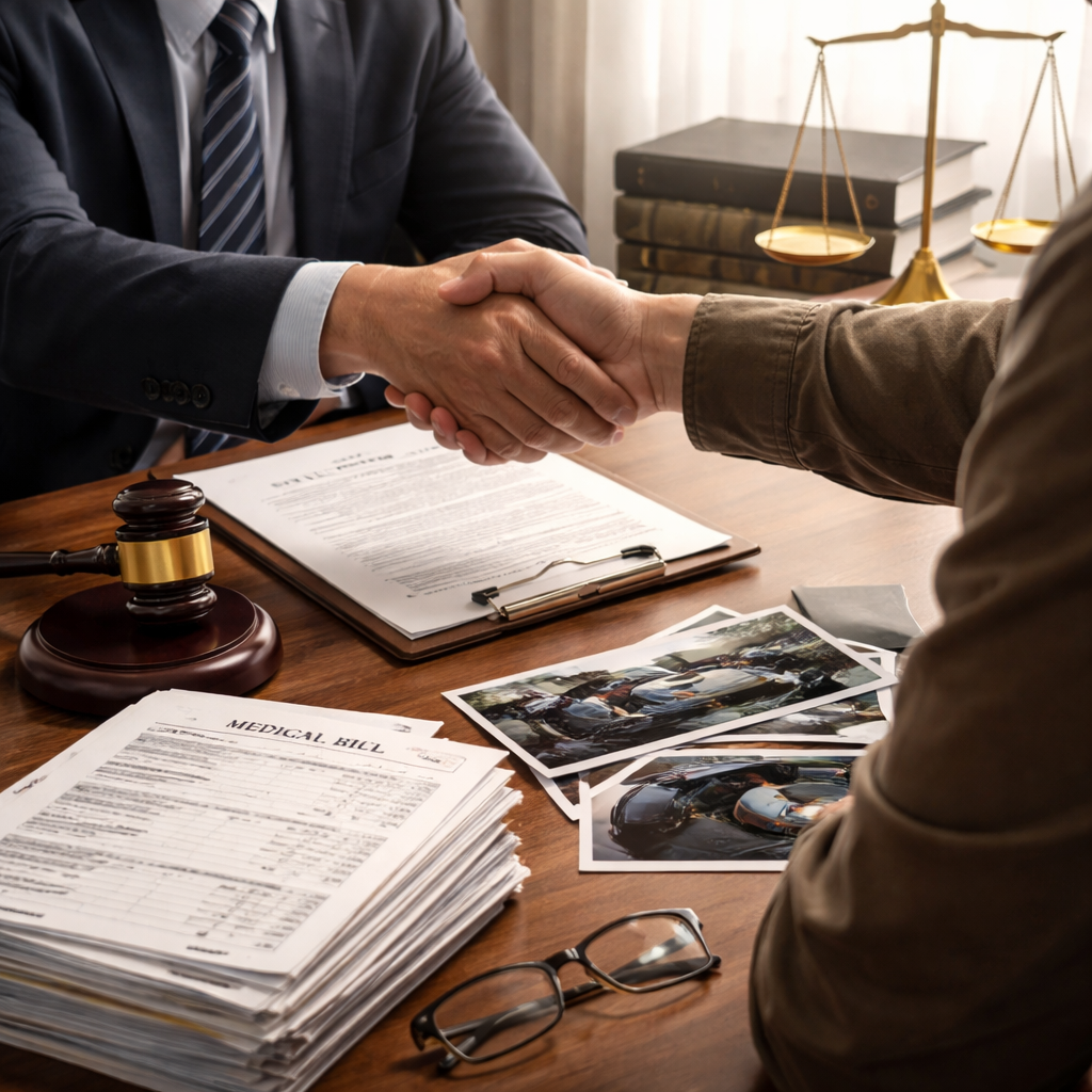 negotiation settlement for personal injury claim after car accident