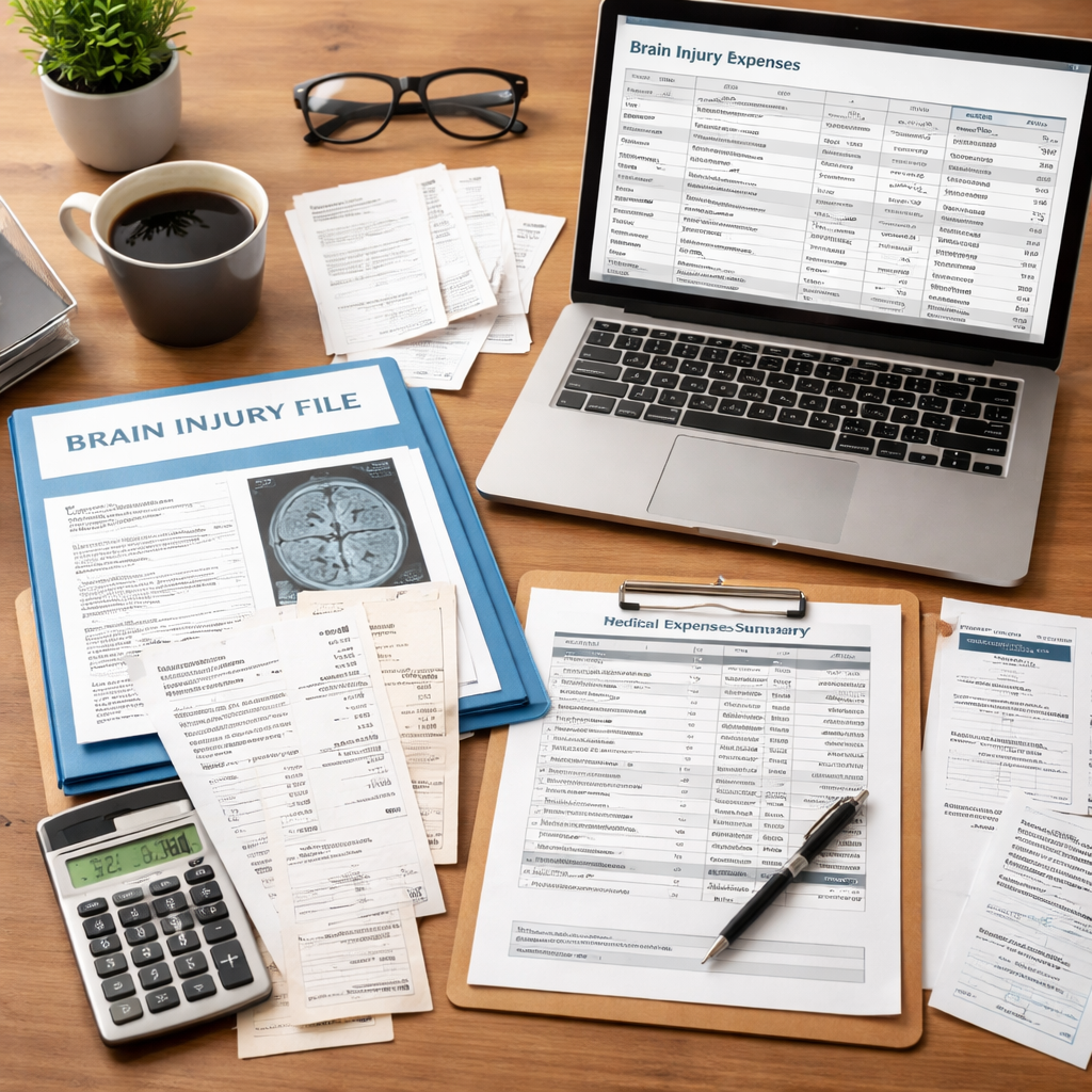 documenting brain injury expenses