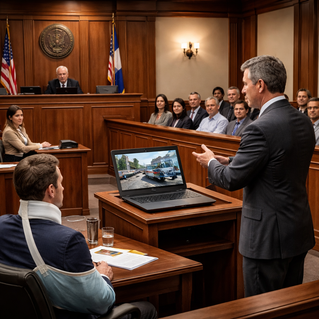 litigation process for a trucking accident personal injury claim