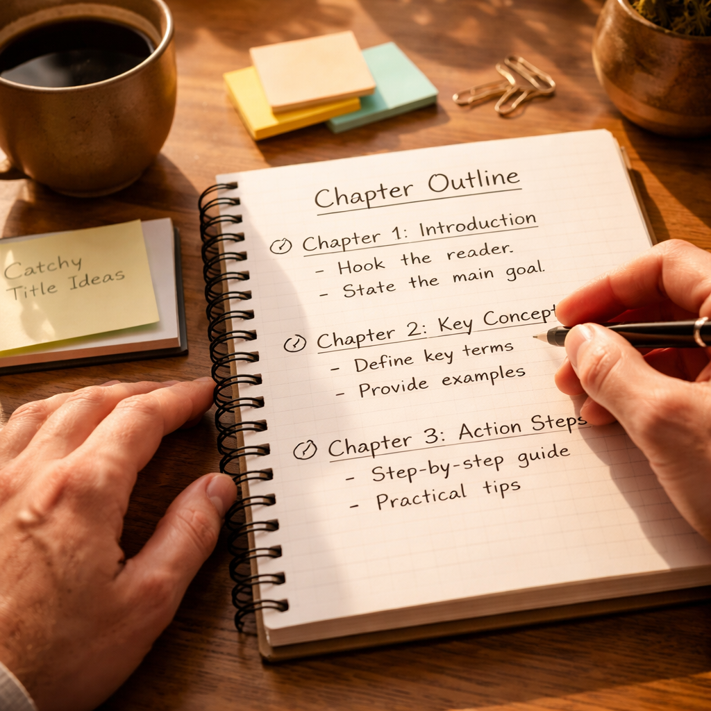 Planning nonfiction chapter titles that attract readers with clear objectives
