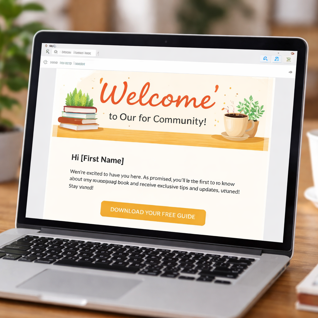 welcome email automation for nonfiction book launch