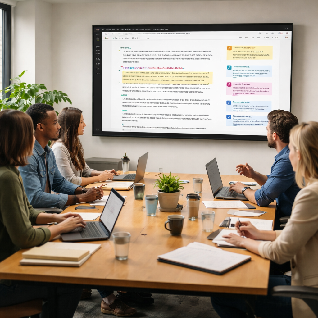 collaborative transcription workflow for authors