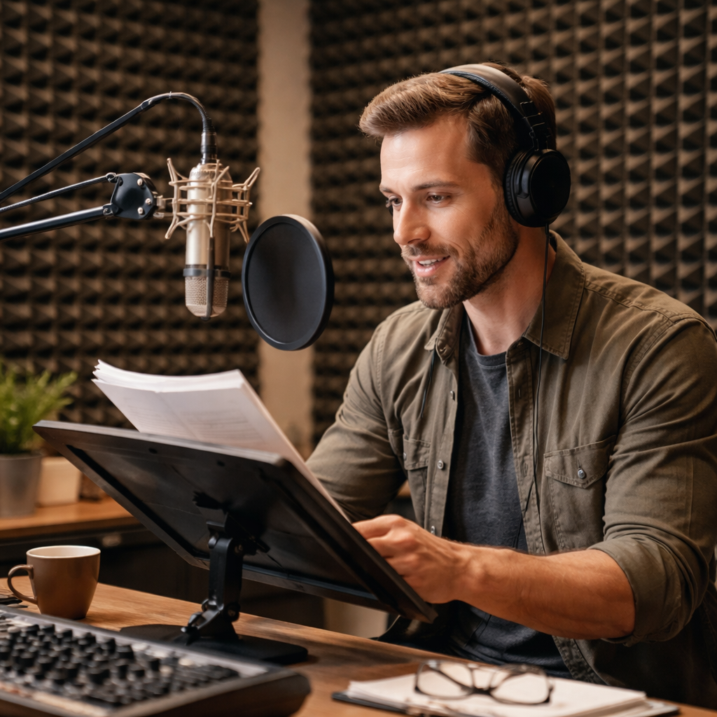 professional audiobook production studio
