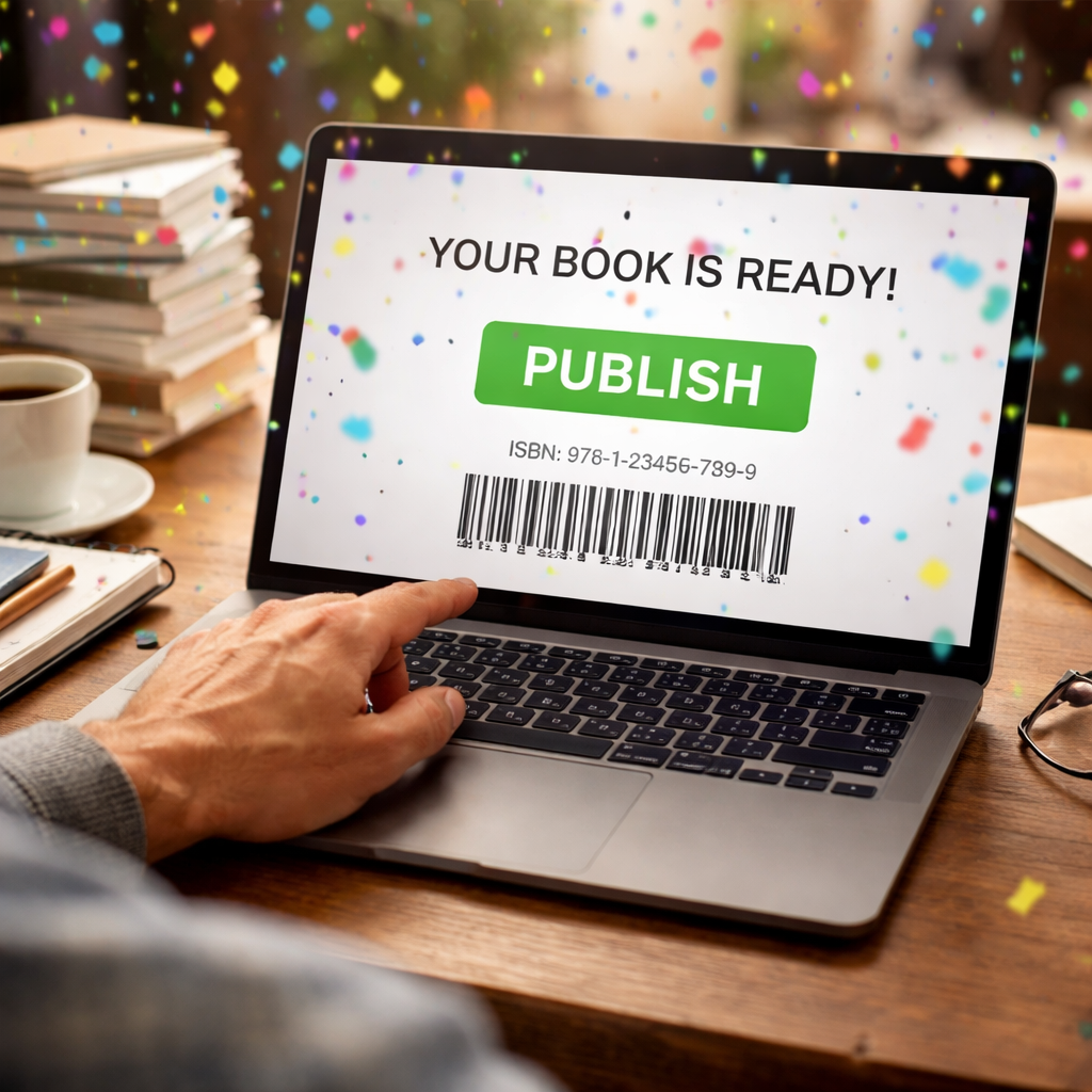 author launching book after buying ISBNs