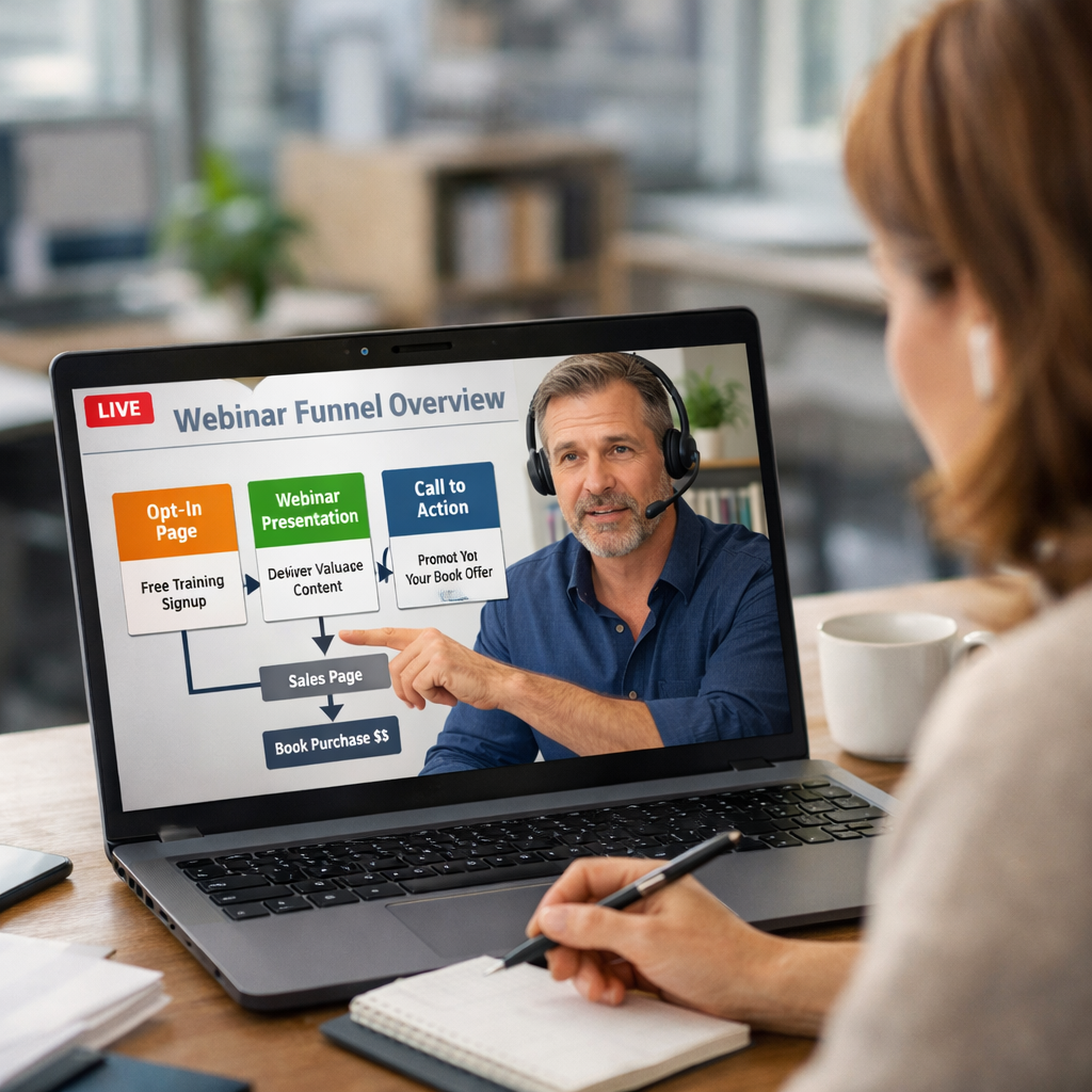 live coaching webinar funnel setup