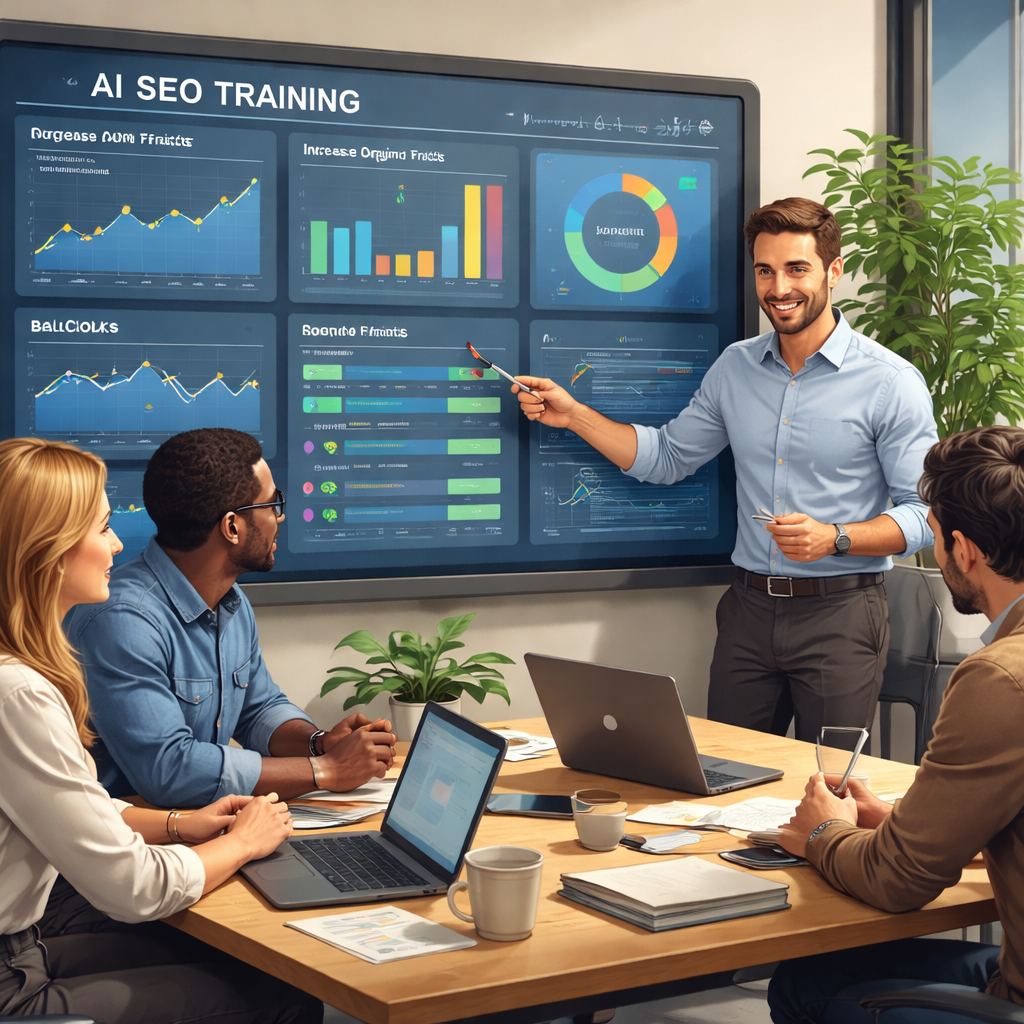 ai seo training goal setting visual