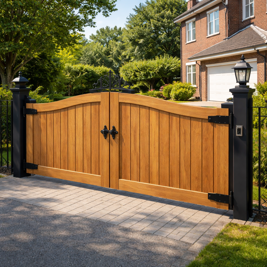 basic residential security gate