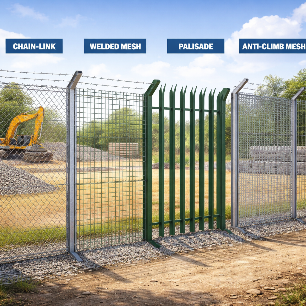 overview of security fence types and applications