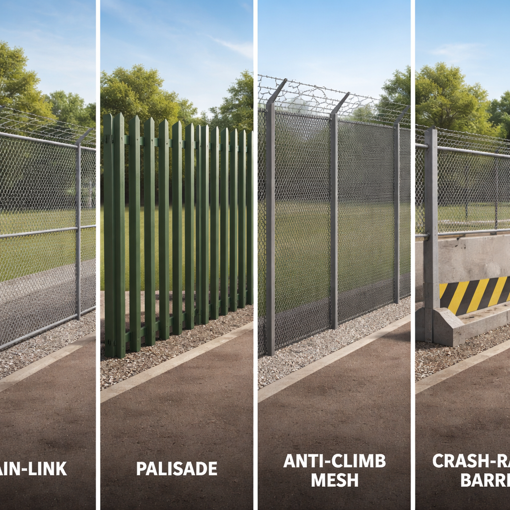 comparison of commercial fence types