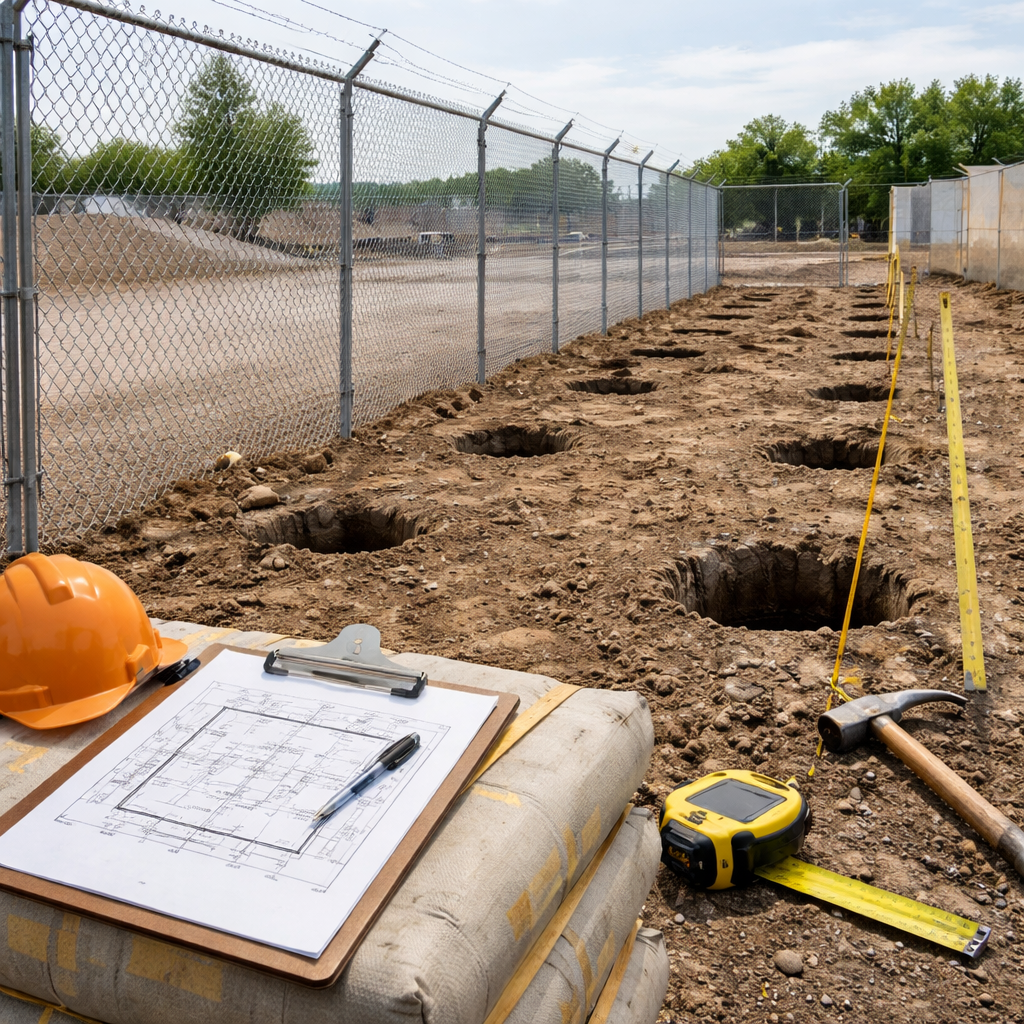 security fence installation planning and site assessment