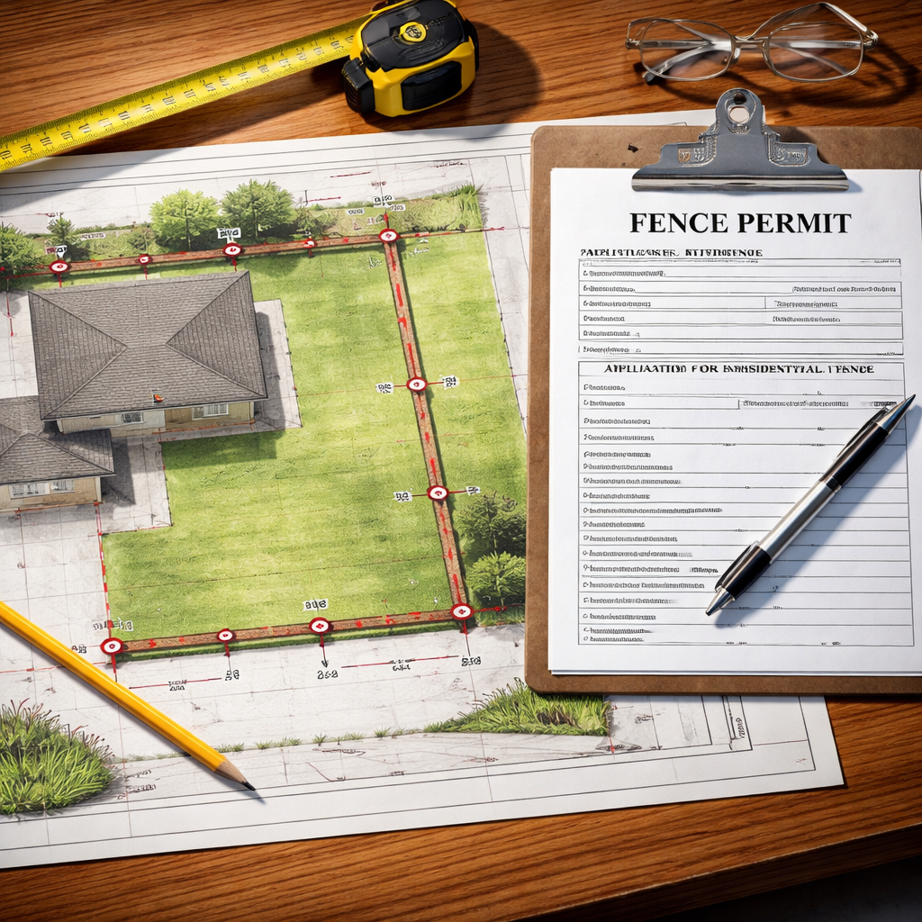 palisade fence installation planning and permits