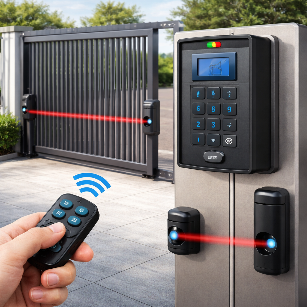 gate automation control features for Sydney commercial sites