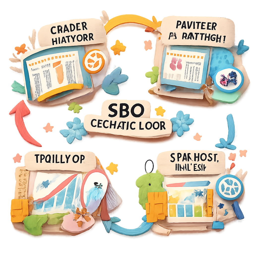 affordable seo tools growth loop diagram with content calendar, analytics, and AI optimization.