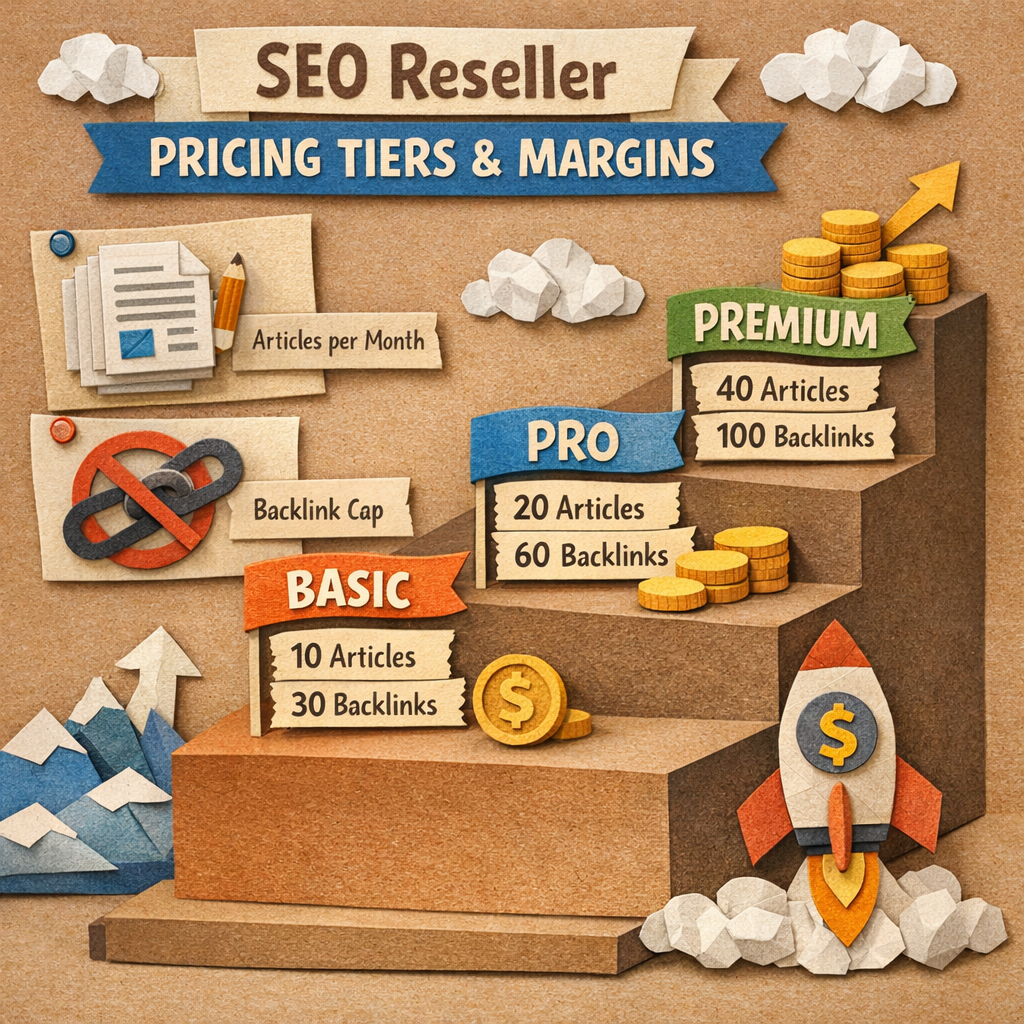 seo reseller pricing tiers and margins