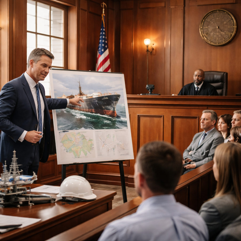 maritime lawyer houston trial success