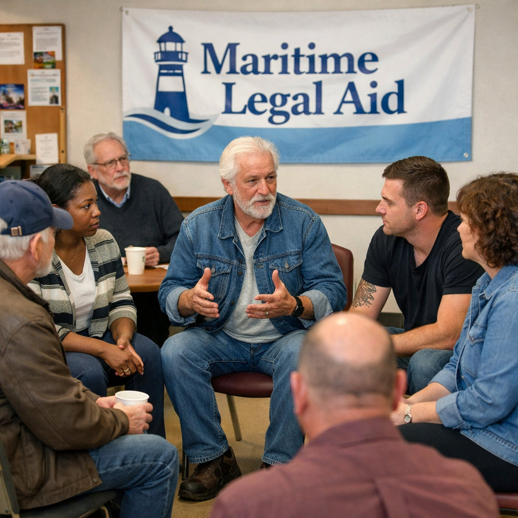 maritime legal aid support group gathering